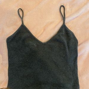 Gray tank top